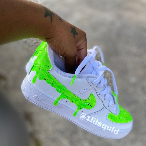 custom air force 1 slime
